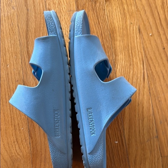Birkenstock sz 6 Blue Sandals Comfortable Water-Resistant great pre owned cond - Picture 7 of 7